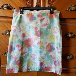 Dosa Watercolor Skirt Sz 3